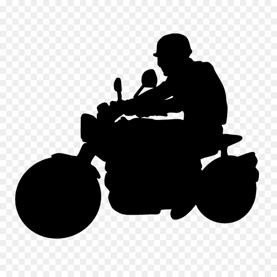 Silhouette Motorcycle Drawing Clip art - drive motorcycle png download - 1024*1024 - Free Transparent Silhouette png Download.