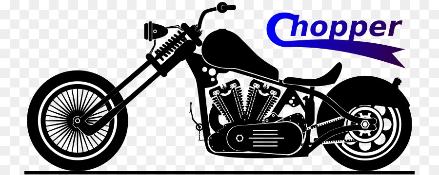 Motorcycle Chopper Harley-Davidson Clip art - Chopper Cliparts png download - 800*360 - Free Transparent Motorcycle png Download.