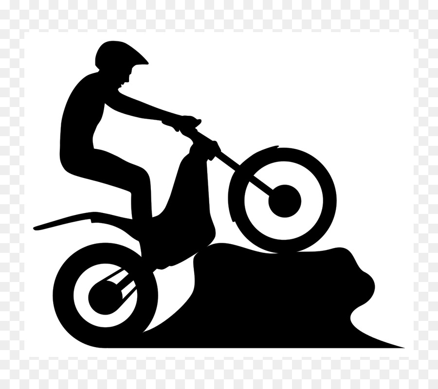 Motorcycle trials Vehicle Silhouette Weather vane - trial png download - 800*800 - Free Transparent Motorcycle png Download.