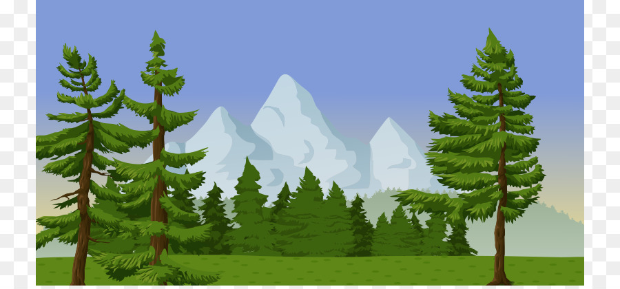 Pine Mountain Tree Clip art - Nature Scene Cliparts png download - 796*415 - Free Transparent Pine png Download.