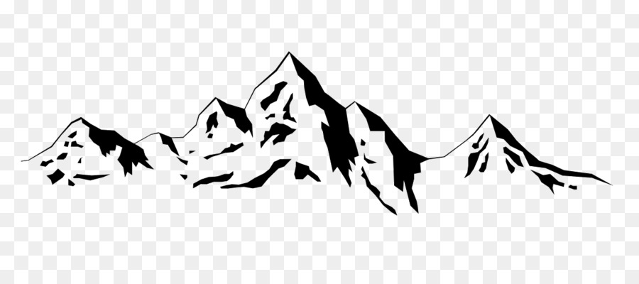 Mountain range Silhouette - mountain png download - 1276*539 - Free Transparent Mountain png Download.