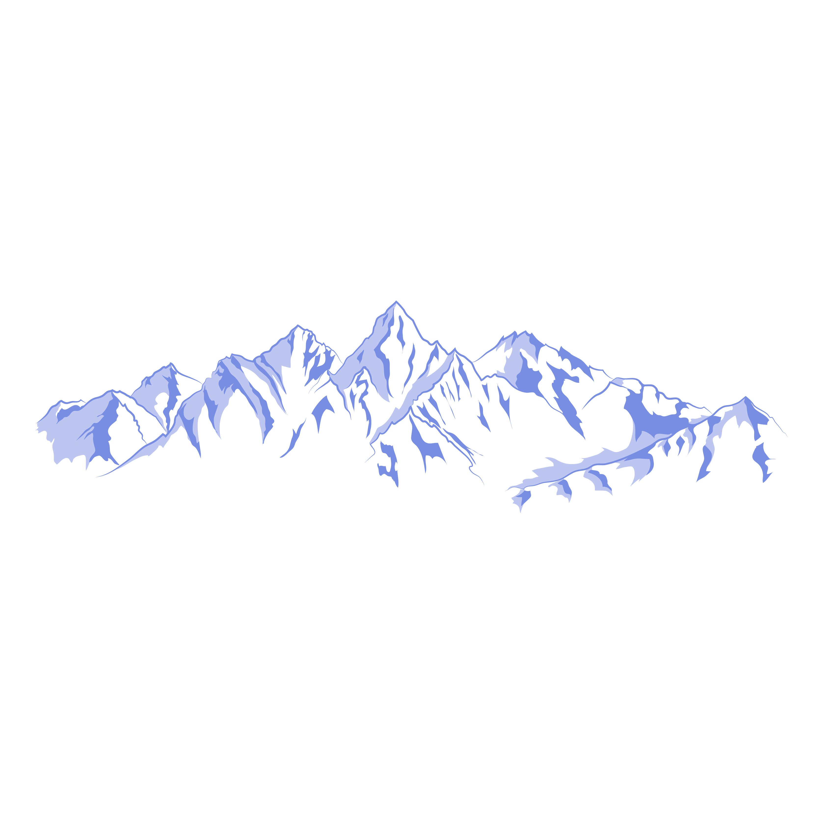 Mountains Vector Transparent Blue Valkyrie Conect Diamonds