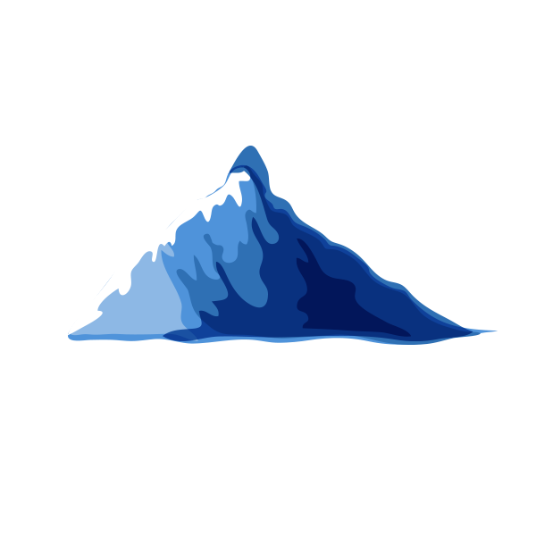 Mountains Vector Transparent Blue Dl Diamond