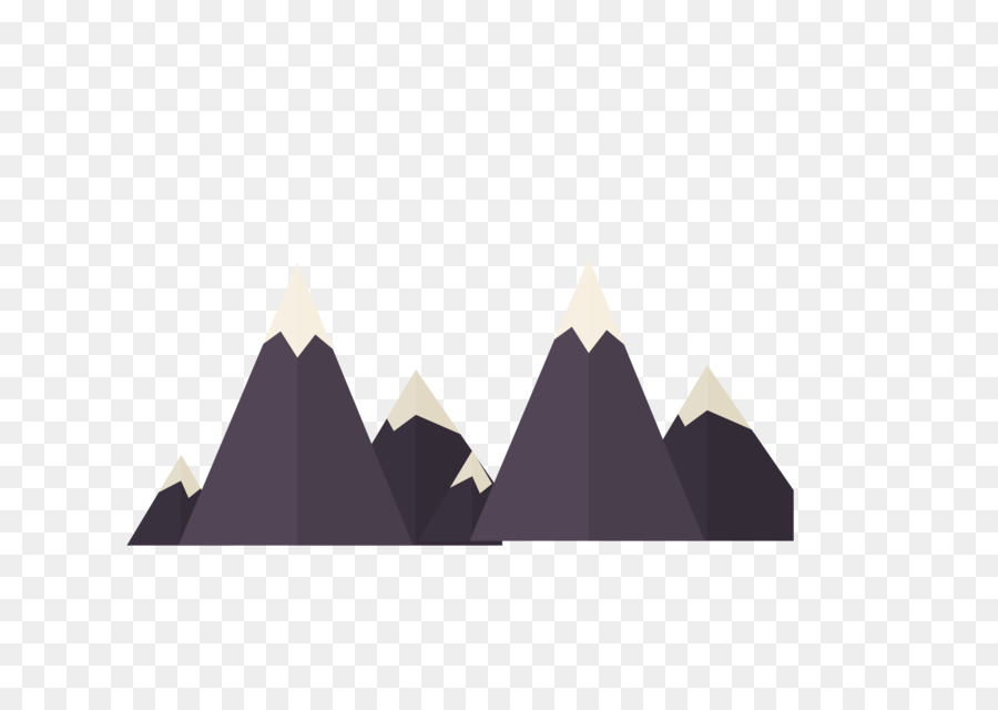 Mountain - Vector Black Creative Snow Mountain png download - 3395*2396 - Free Transparent Mountain png Download.