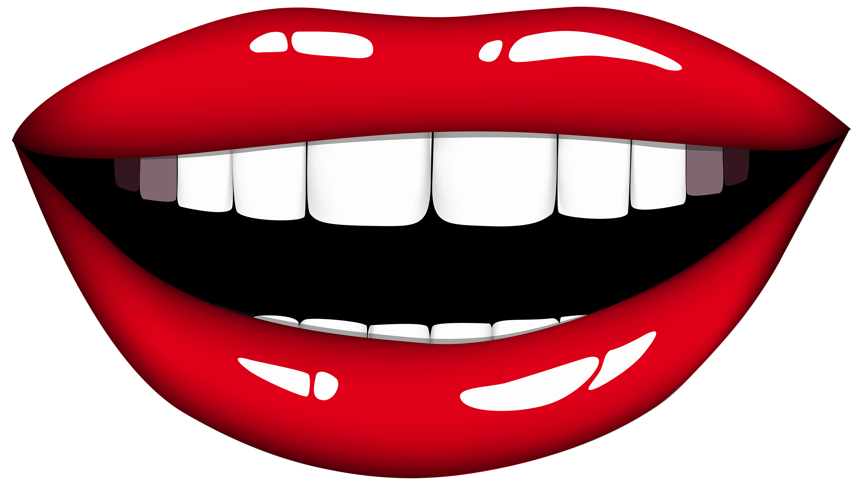 Mouth Smile Clip Art Smiling Mouth Cliparts Png Download 30001685
