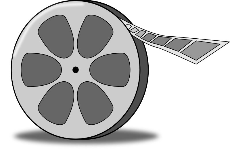 Filmstrip Reel Clip Art Movie Cliparts Png Download 800527 Free