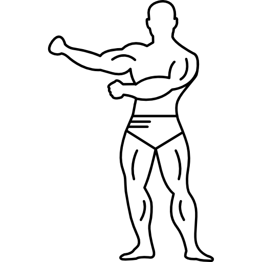 muscle body clipart template