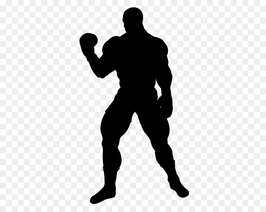 Silhouette Bodybuilding Muscle Physical fitness - Silhouette png download - 424*720 - Free Transparent Silhouette png Download.