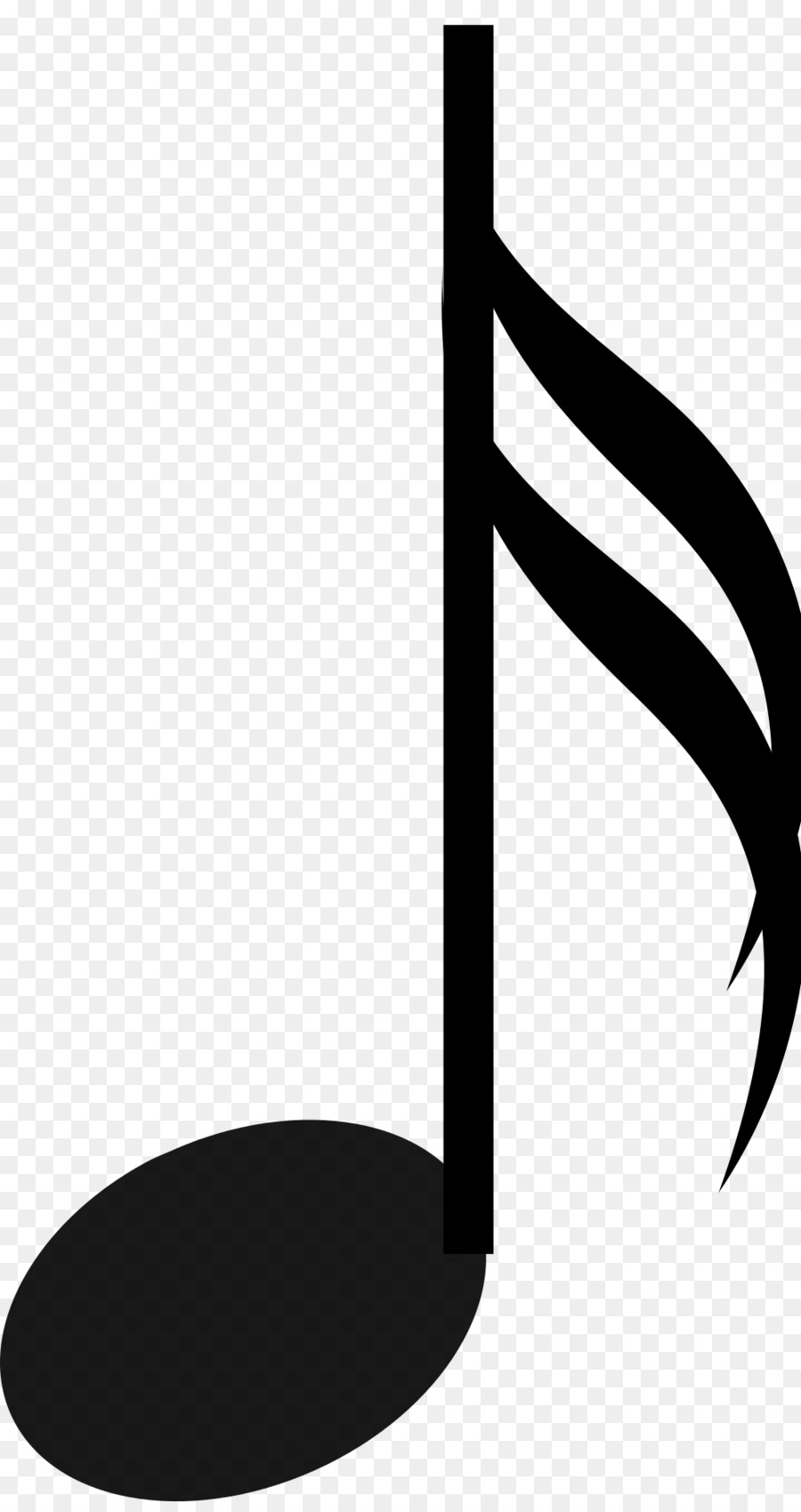Eighth note Sixteenth note Musical note Quarter note Beam - musical note png download - 1000*1875 - Free Transparent  png Download.