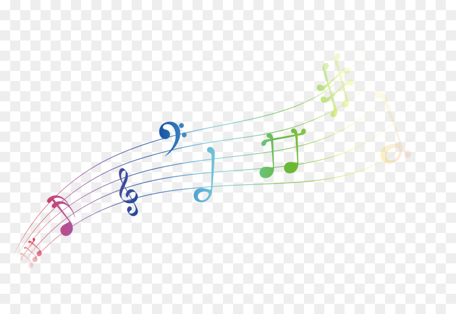 Musical note Graphic design Musical notation - Color musical notes decorative patterns png download - 2149*1435 - Free Transparent  png Download.