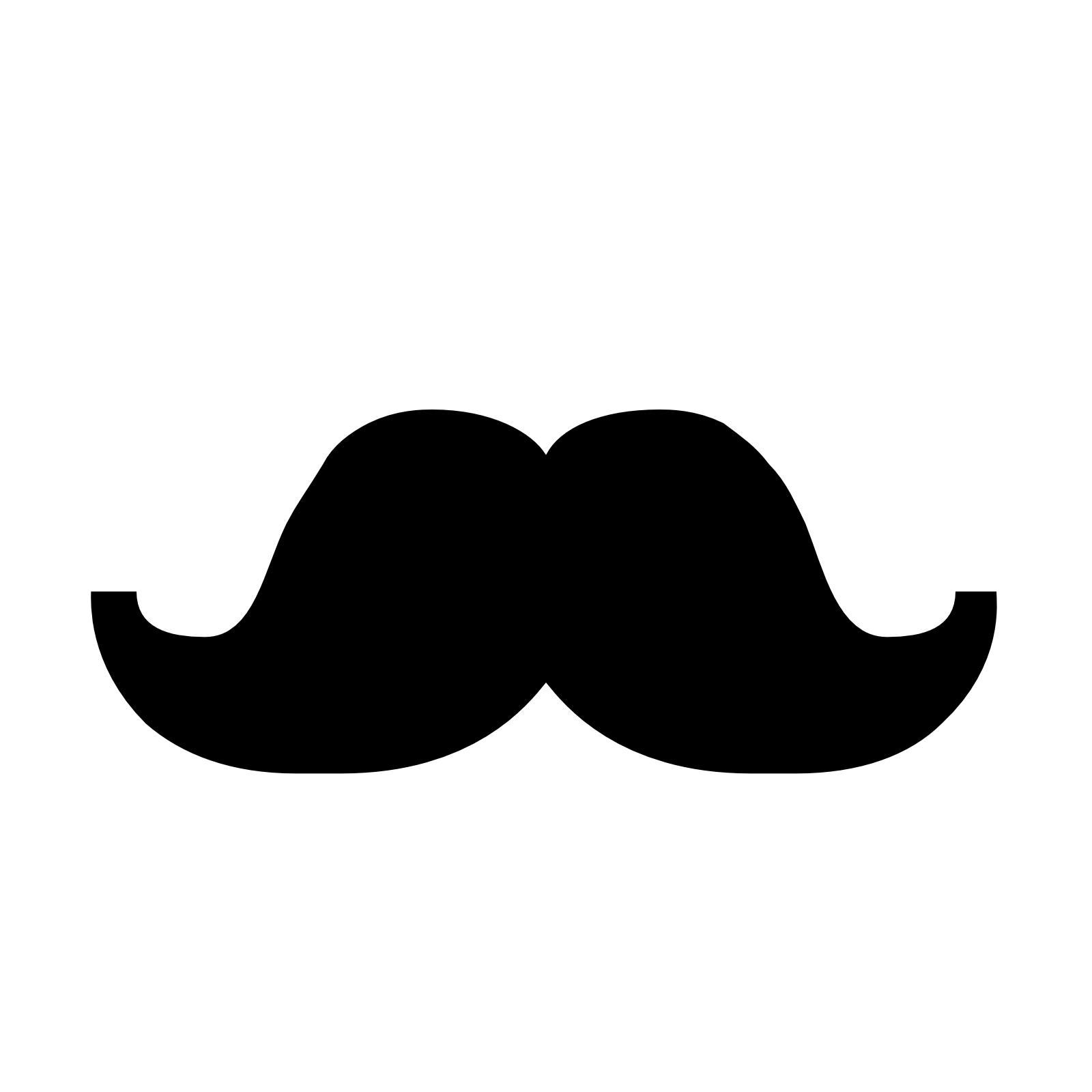 Moustache Computer Icons Beard - Mustache png download - 1600*1600