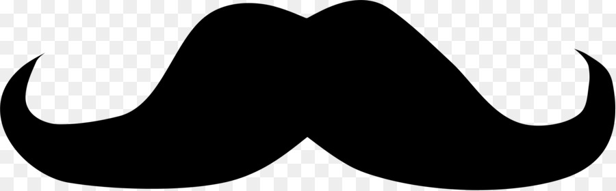 Black and white Car Moustache Clip art - mustach png download - 2149*667 - Free Transparent Black And White png Download.
