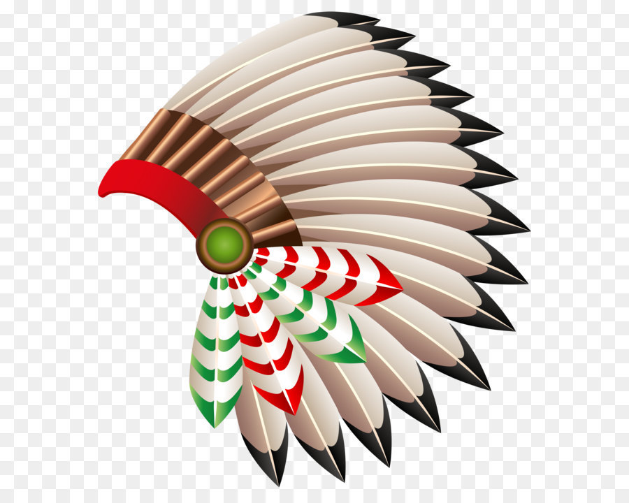 War bonnet Native Americans in the United States Hat Headgear Clip art - Native American Chief Hat Transparent PNG Clip Art Image png download - 7283*8000 - Free Transparent United States png Download.