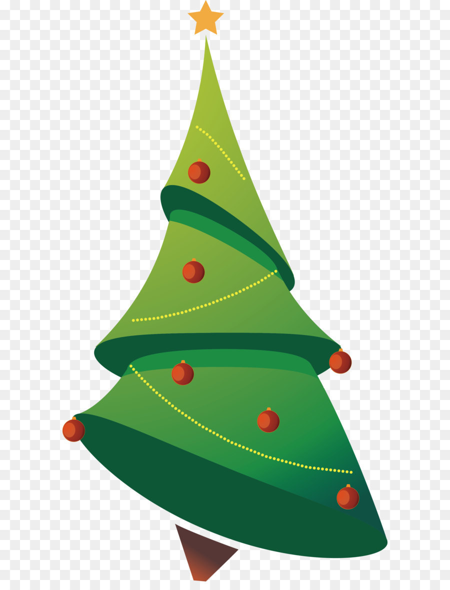 Christmas tree Clip art - Cartoon Christmas Tree Vector png download - 2023*3621 - Free Transparent Santa Claus ai,png Download.