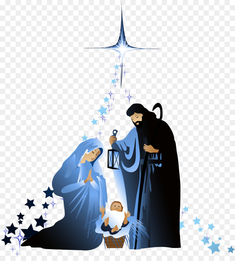 Holy Family Nativity of Jesus Nativity scene Christmas - Christian vector material png download - 3464*3796 - Free Transparent Holy Family png Download.