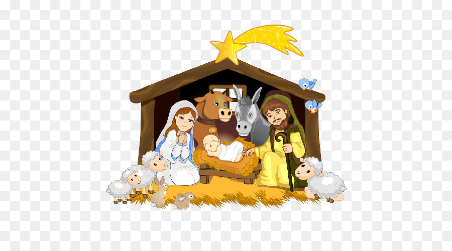 Bethlehem Nativity scene YouTube Nativity of Jesus Clip art - nativity png download - 500*500 - Free Transparent Bethlehem png Download.