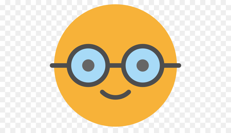 Emoticon Computer Icons Emoji Smiley Nerd - Emoji png download - 512*512 - Free Transparent Emoticon png Download.