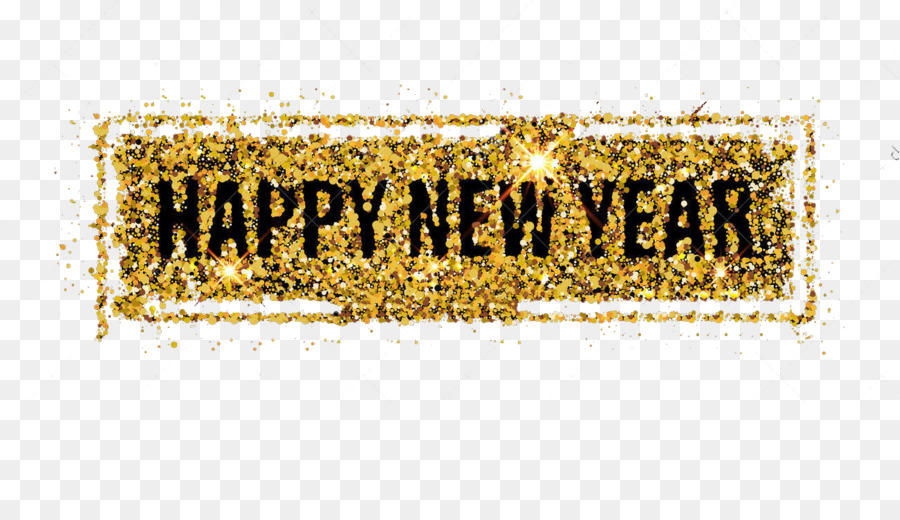 Gold Sequin - Happy,New,Year png download - 1300*740 - Free Transparent Gold png Download.