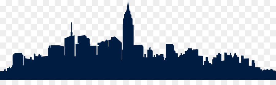 New York City Skyline Silhouette - Silhouette png download - 1330*388 - Free Transparent New York City png Download.