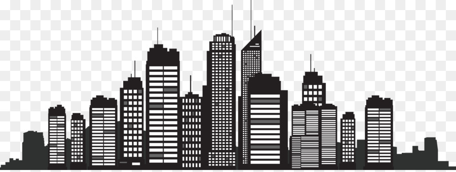 New York City Silhouette Skyline Cityscape - Building Silhouette png download - 4186*1562 - Free Transparent Building png Download.
