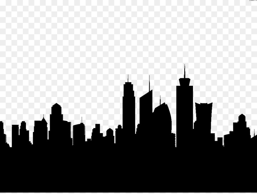 New York City Skyline Silhouette Illustration Skyline New York Png