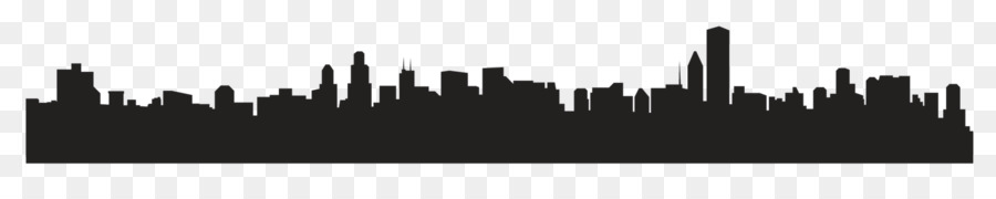 Skyline Clip art New York City Image Portland - silhouette png download - 1900*358 - Free Transparent Skyline png Download.