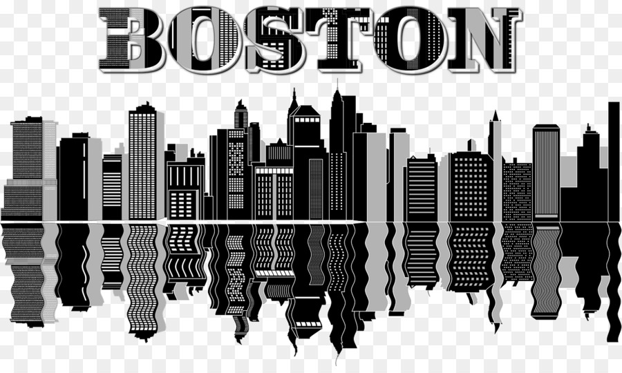 Boston Clip art New York City Openclipart Skyline - silhouette png download - 1280*754 - Free Transparent Boston png Download.