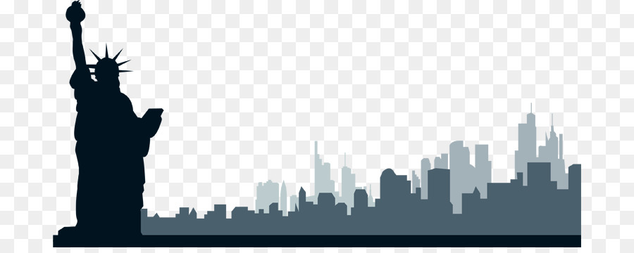 New York City Skyline Clip art - New York Png png download - 750*352 - Free Transparent New York City png Download.