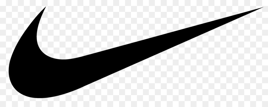 Transparent White Nike Symbol