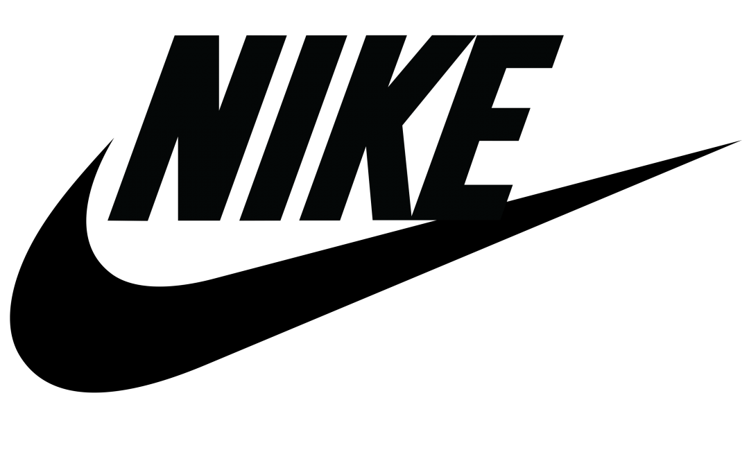 black nike logo transparent