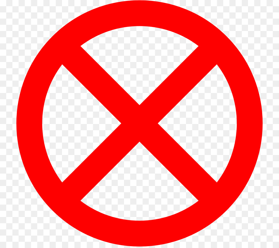 No symbol X mark Clip art - X png download - 796*796 - Free Transparent No Symbol png Download.