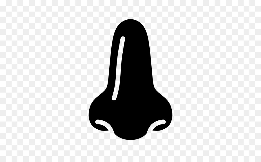 Human nose Icon - Black positive figure nose material png download - 550*550 - Free Transparent Nose png Download.