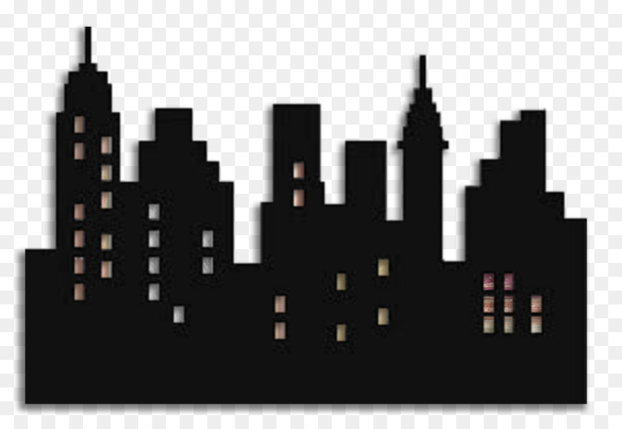 New York City Silhouette Skyline Image Illustration - skyscaper background png download - 1024*701 - Free Transparent New York City png Download.