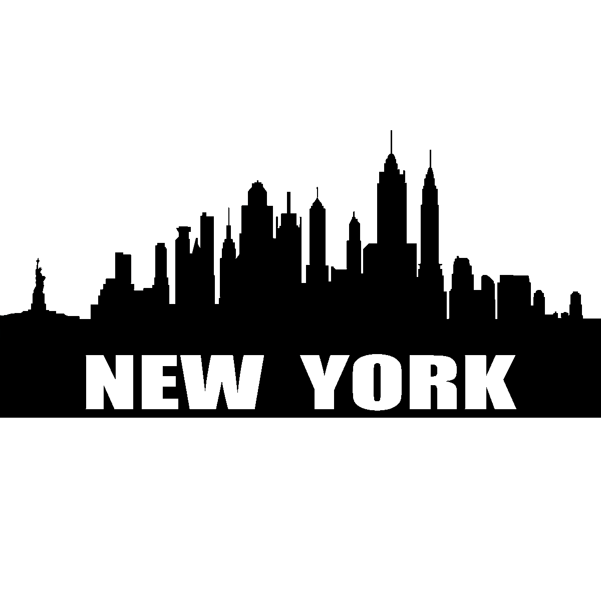 new york city skyline png