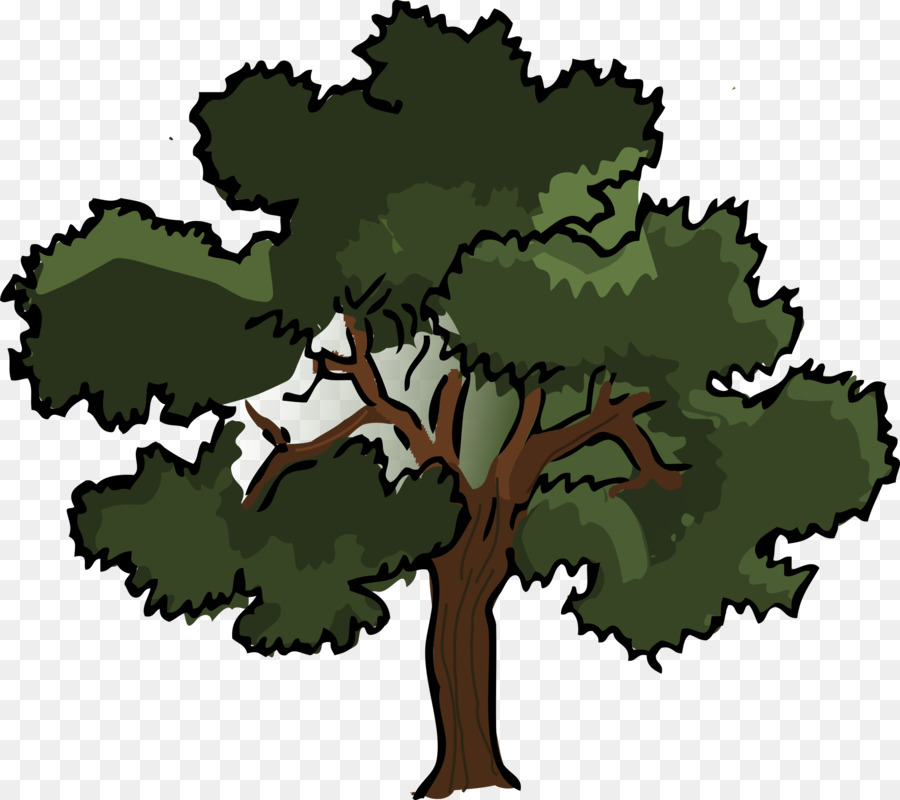 Oak Tree Clip art - cartoon tree png download - 2400*2133 - Free Transparent Oak png Download.