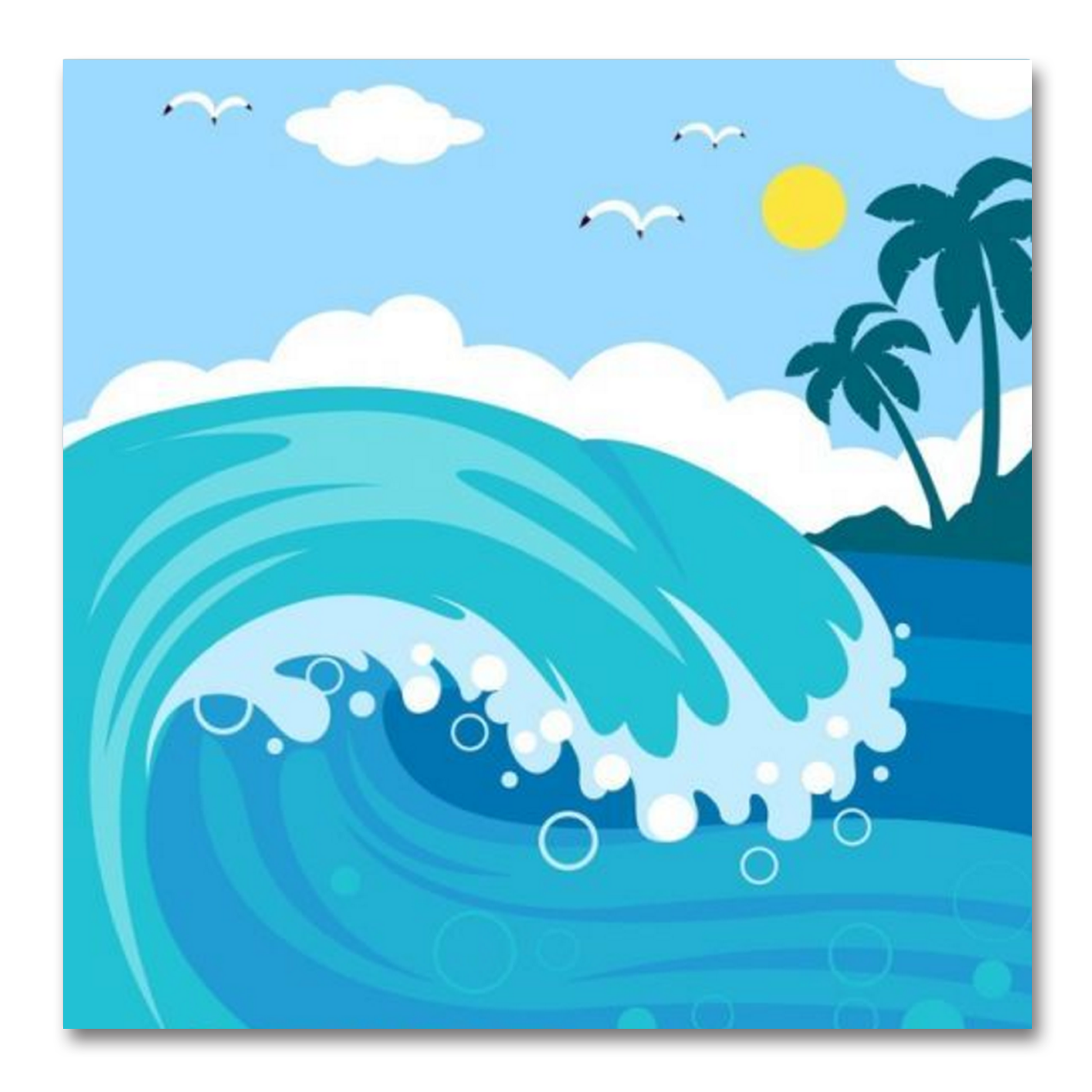 Wind wave Sea Ocean Clip art - sea png download - 1417*1417 - Free