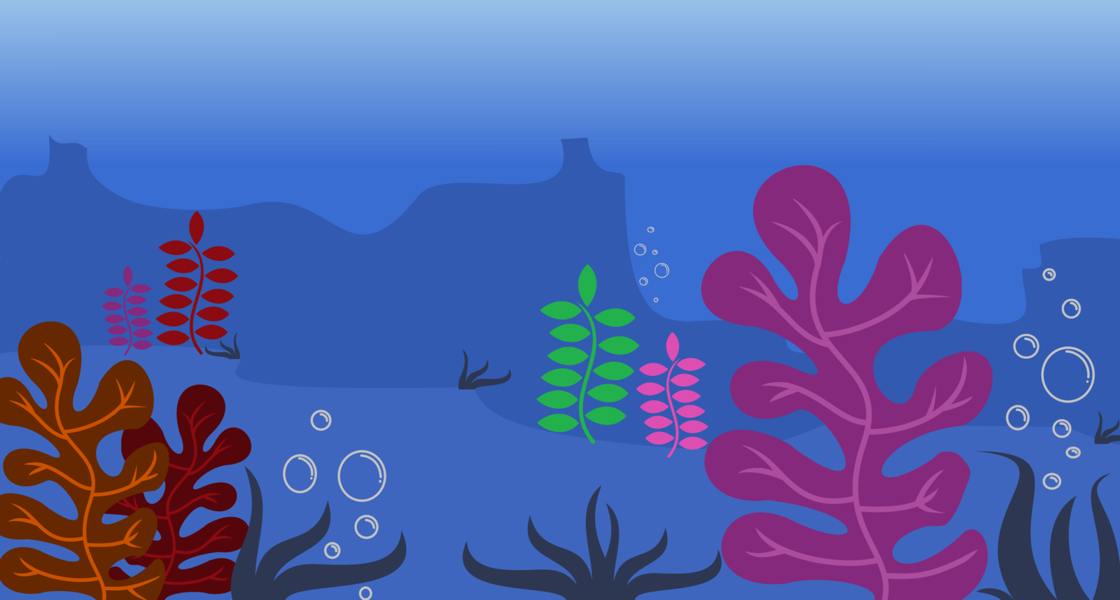 Seabed Ocean Clip art - Ocean Background Cliparts png download - 1600
