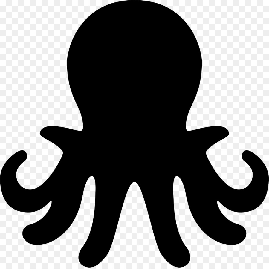 Octopus Clip art Vector graphics Silhouette Image - Silhouette png download - 981*976 - Free Transparent Octopus png Download.