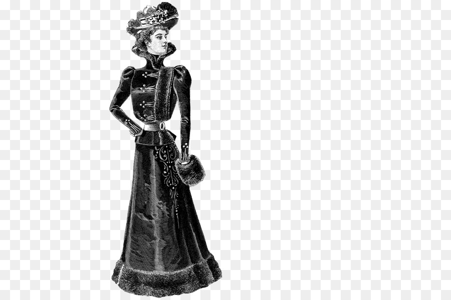 Old-Fashioned Silhouettes Victorian era Costume design Dover Books Victorian fashion - book png download - 600*600 - Free Transparent Oldfashioned Silhouettes png Download.