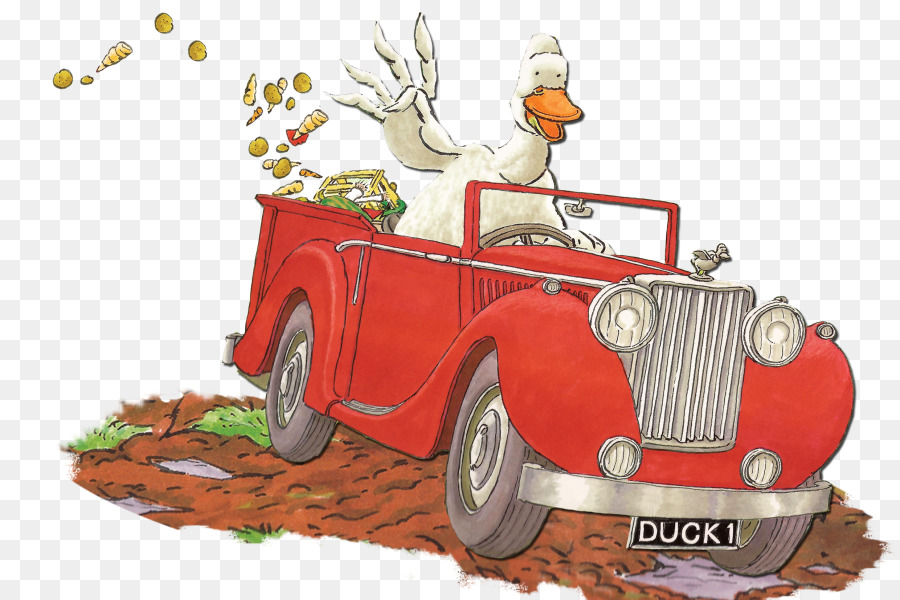 Antique car Duck in the Truck Clip art - tale clipart png download - 900*600 - Free Transparent Car png Download.