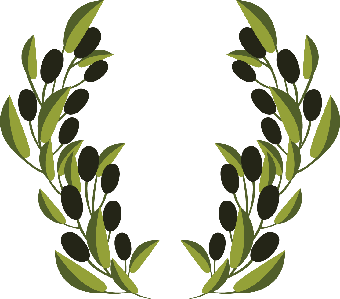 Olive branch Clip art - Vector olive branch decoration png download