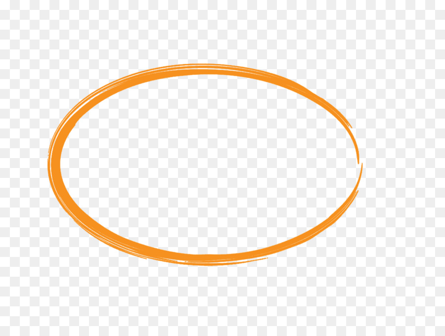 Circle Area Pattern - Orange oval border png download - 1102*810 - Free Transparent Circle png Download.