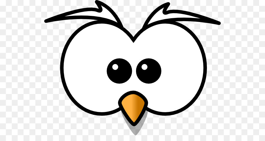 Owl Face Smiley Clip art - Cartoon Owl Clipart png download - 600*461 - Free Transparent  png Download.