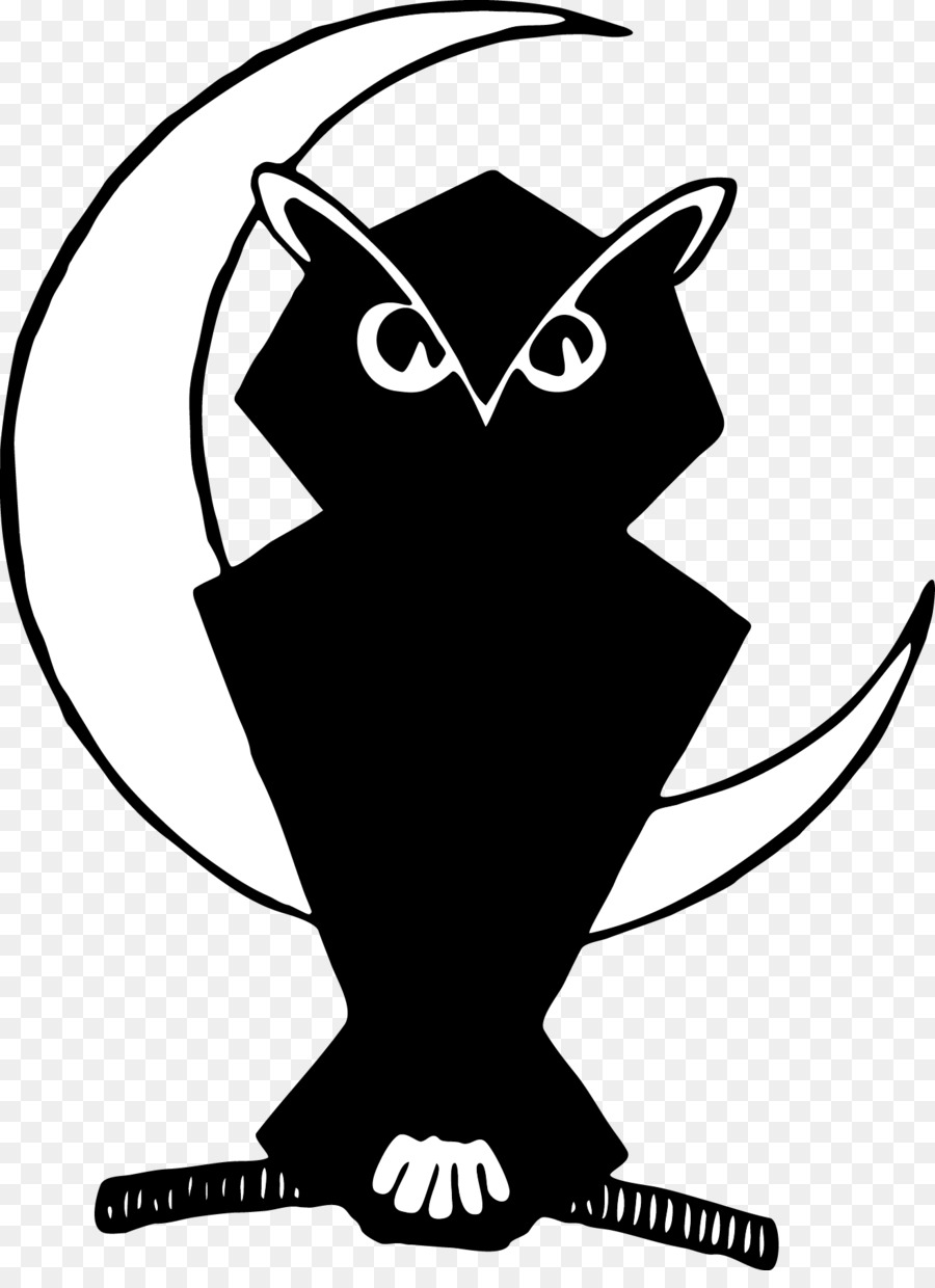 Beak Owl Silhouette Line art Clip art - Owl moon png download - 1316*1788 - Free Transparent Beak png Download.