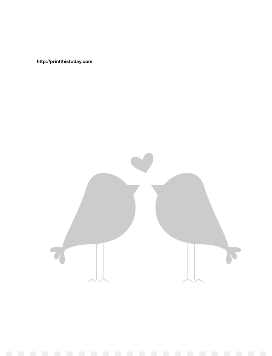 Bird Owl Stencil Love Clip art - Bird Print Cliparts png download - 1275*1650 - Free Transparent Bird png Download.