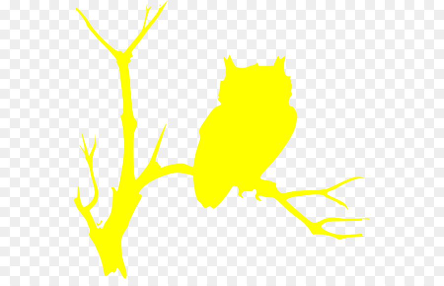 Owl Yellow Silhouette Clip art - owls vector png download - 600*565 - Free Transparent Owl png Download.