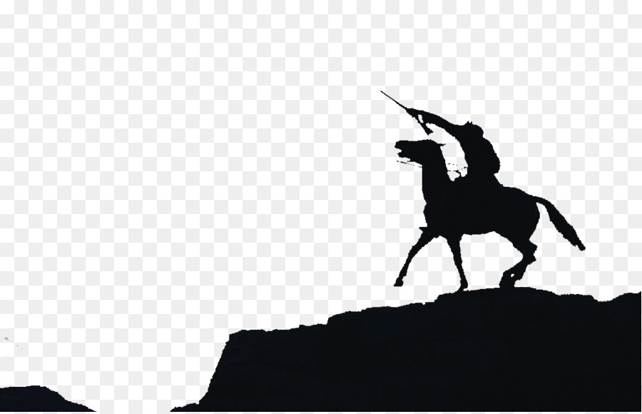Silhouette Equestrian Photography - Horseback soldier silhouettes png download - 1024*657 - Free Transparent Silhouette png Download.