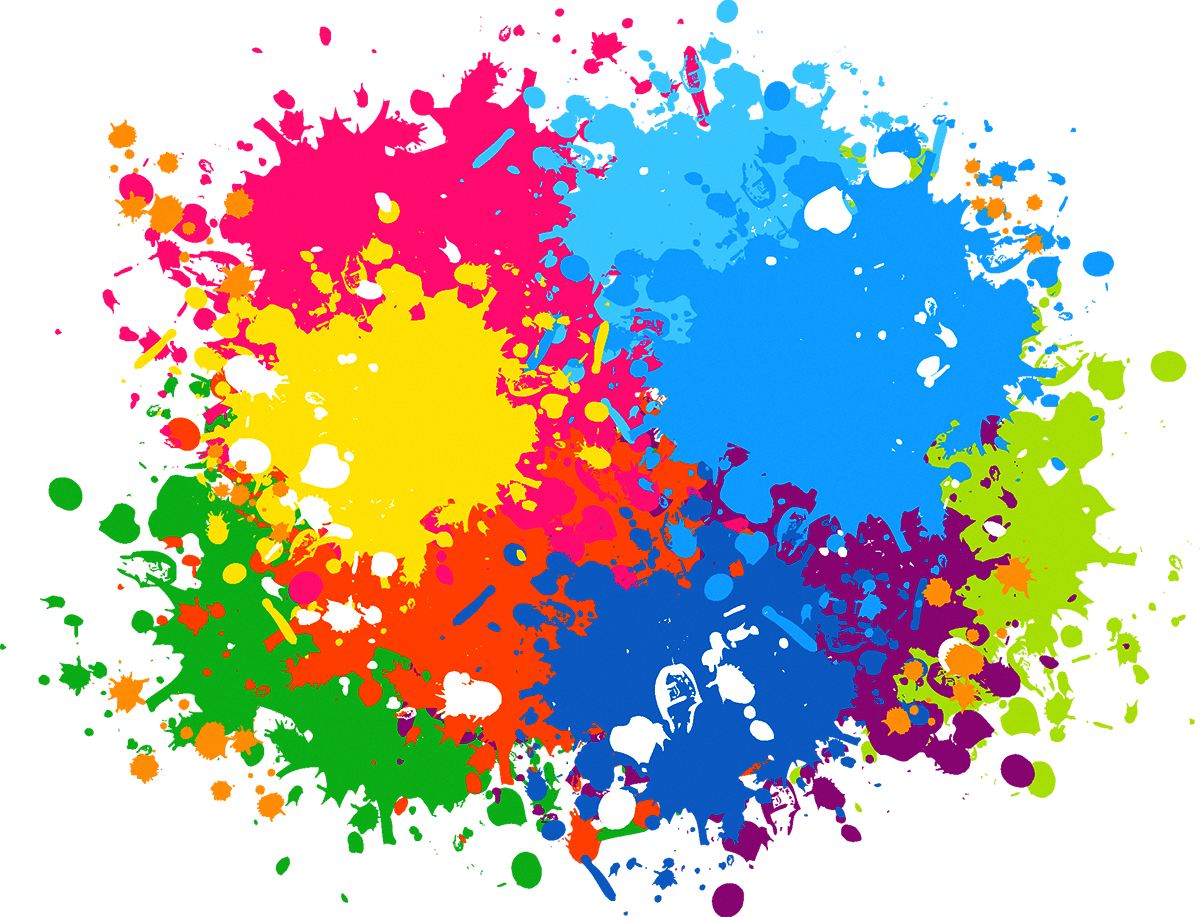 Splash Euclidean vector Color - Paint splash png download - 1200*917