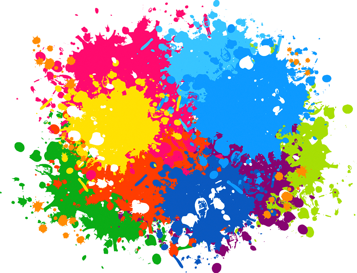 Color Splash Vector Png