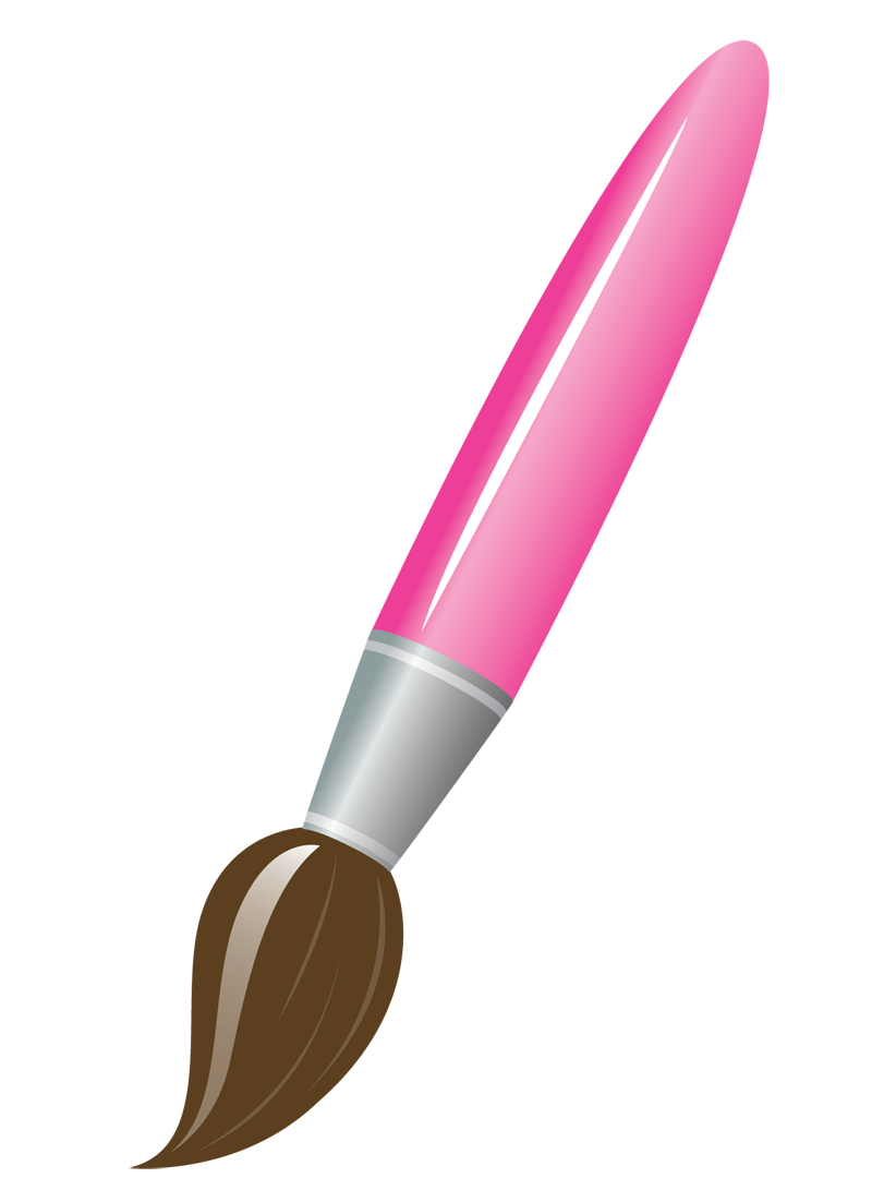 Paintbrush Drawing Clip art pink paint png download